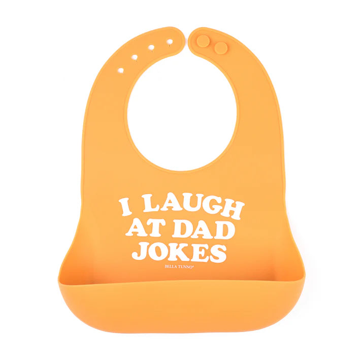 Bella Tunno 'I Laugh at Dad Jokes' Wonder Bib