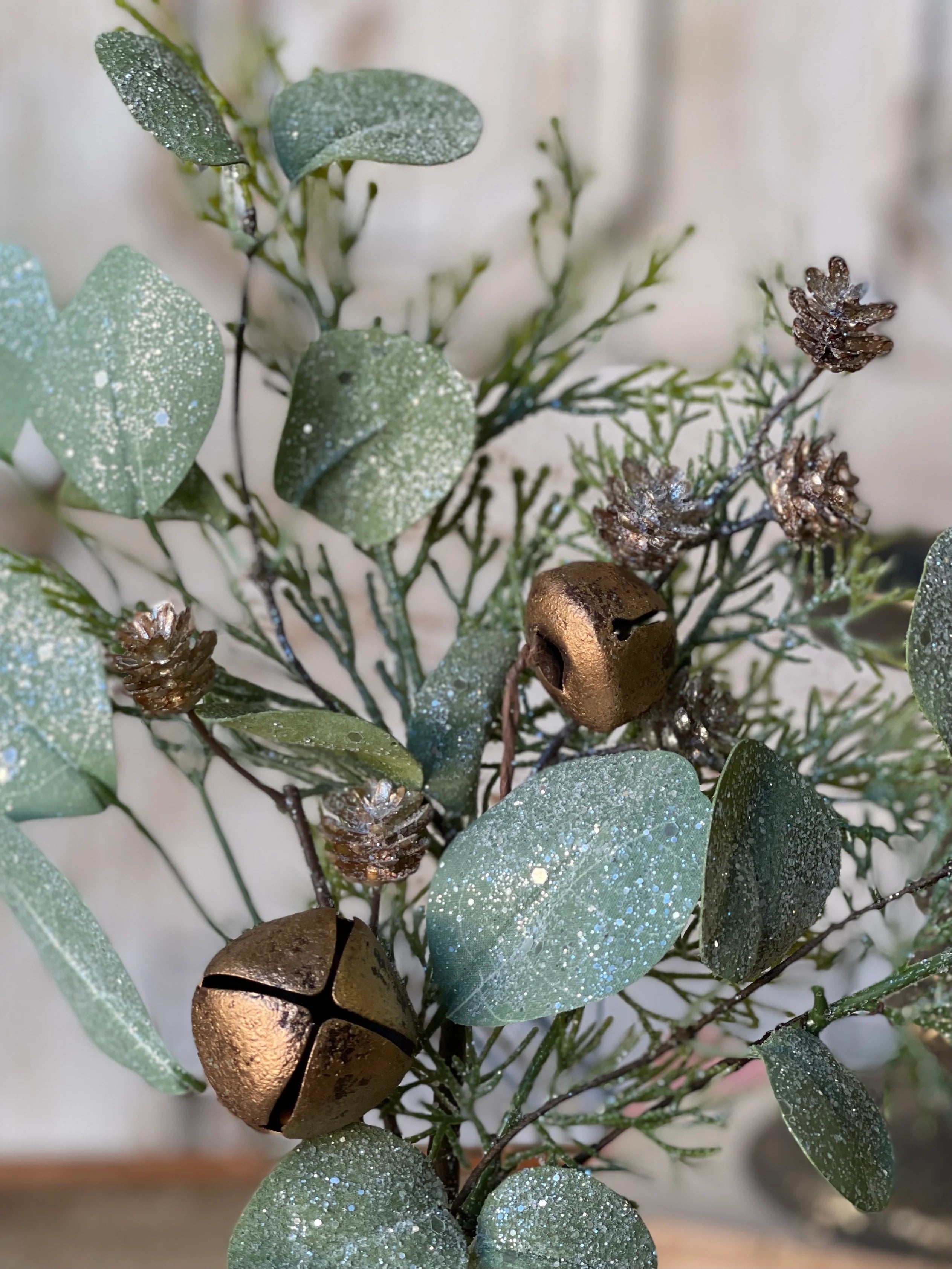 Gold Eucalyptus Pick