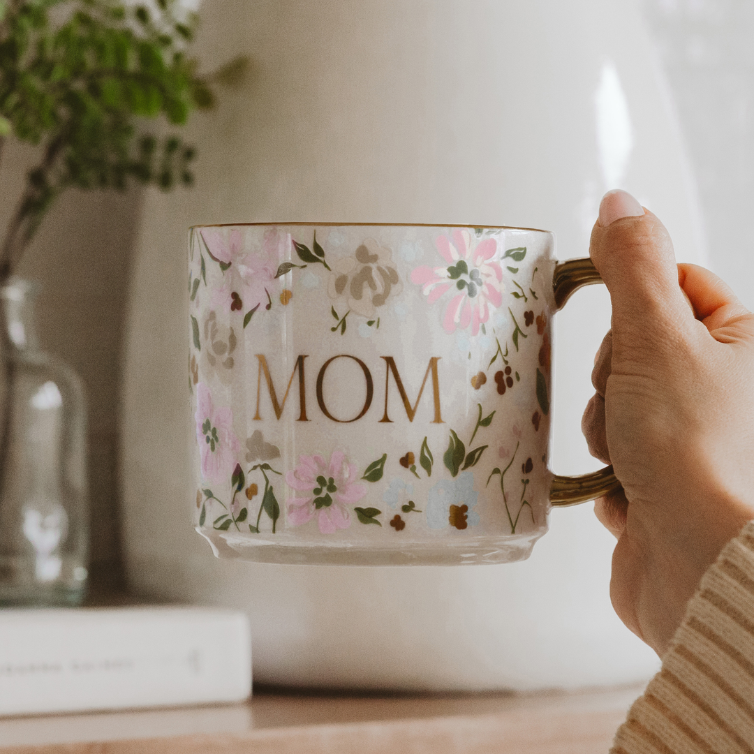 *NEW* Floral Mom Coffee Mug - Home Decor & Gifts
