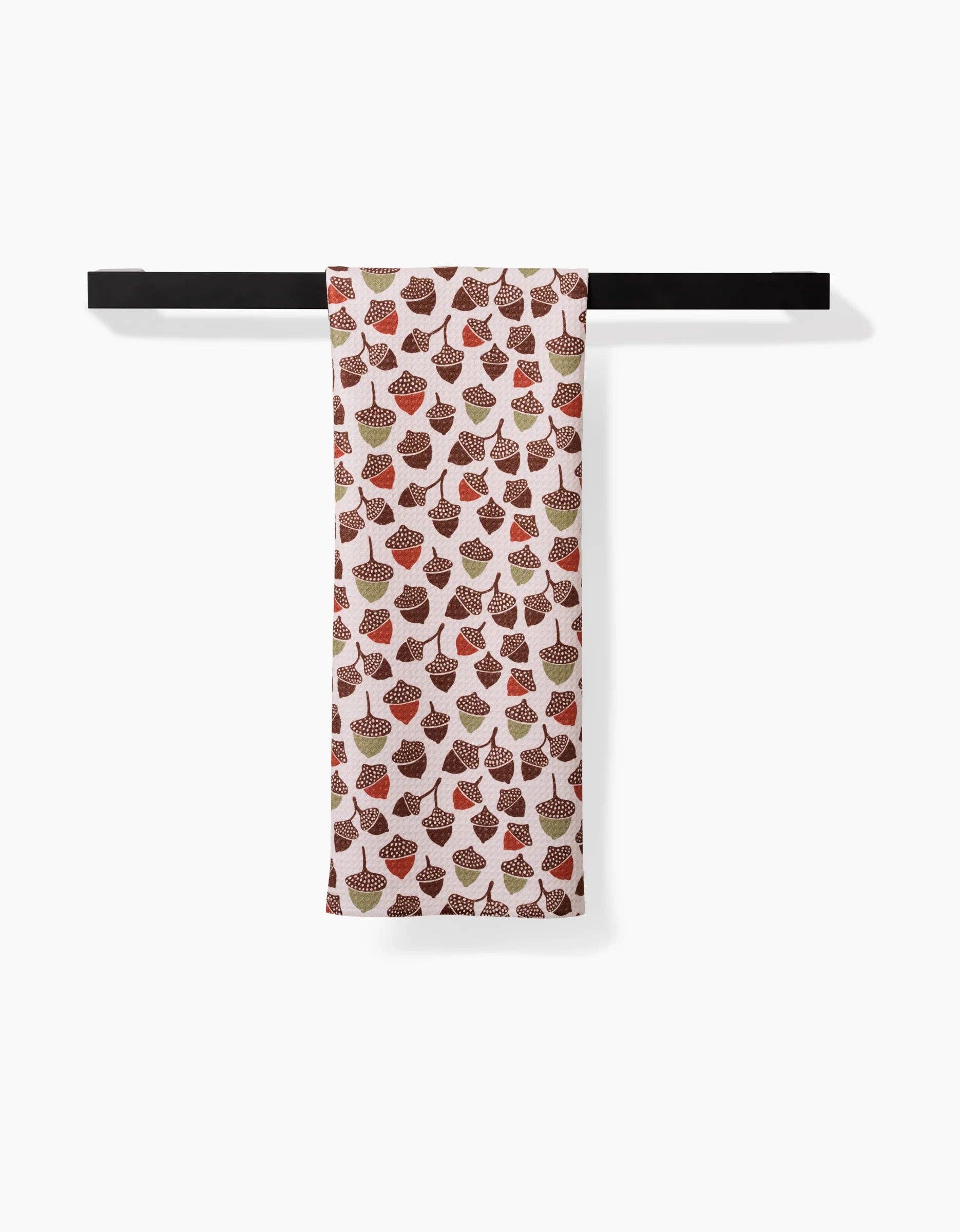 Geometry 'Acorn Abundance' Kitchen Tea Towel