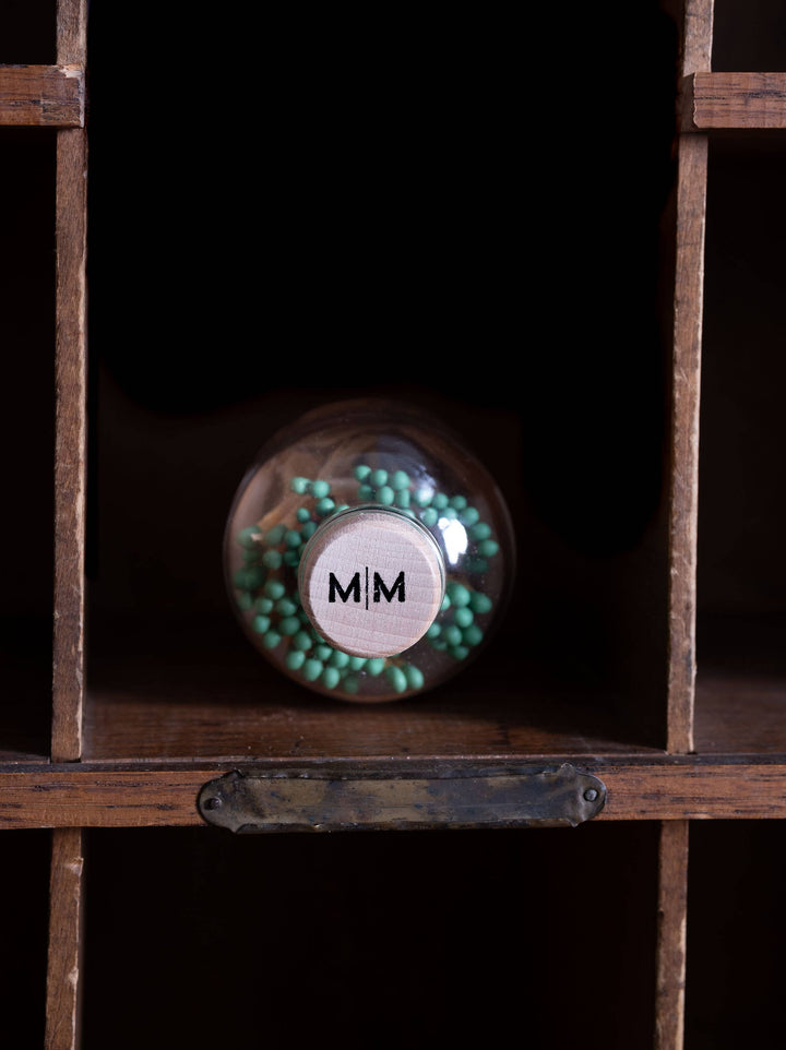 Vintage Apothecary Green Matches