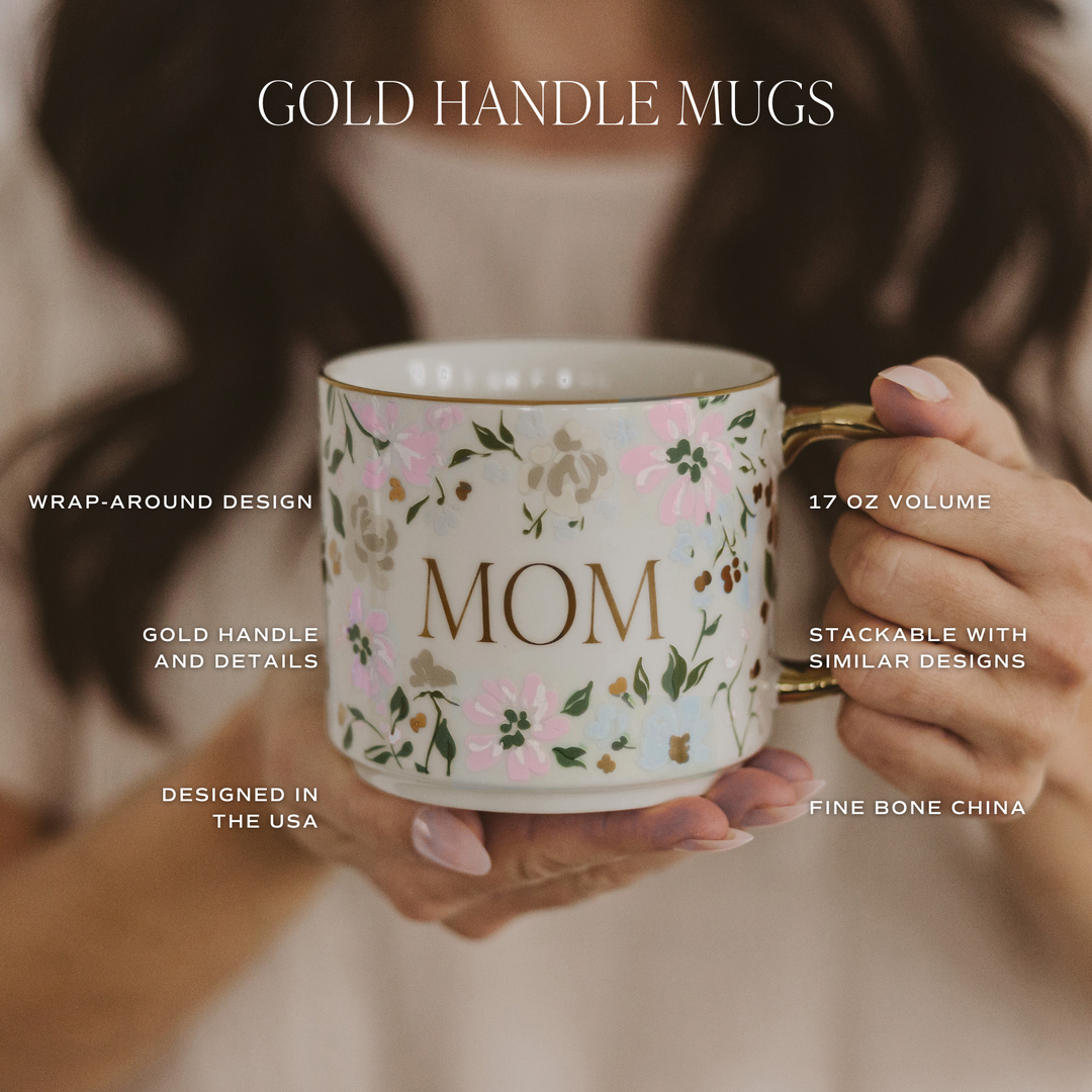 *NEW* Floral Mom Coffee Mug - Home Decor & Gifts