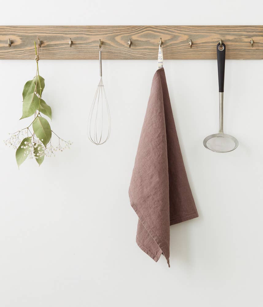 Ashes of Roses Linen Kitchen Towel