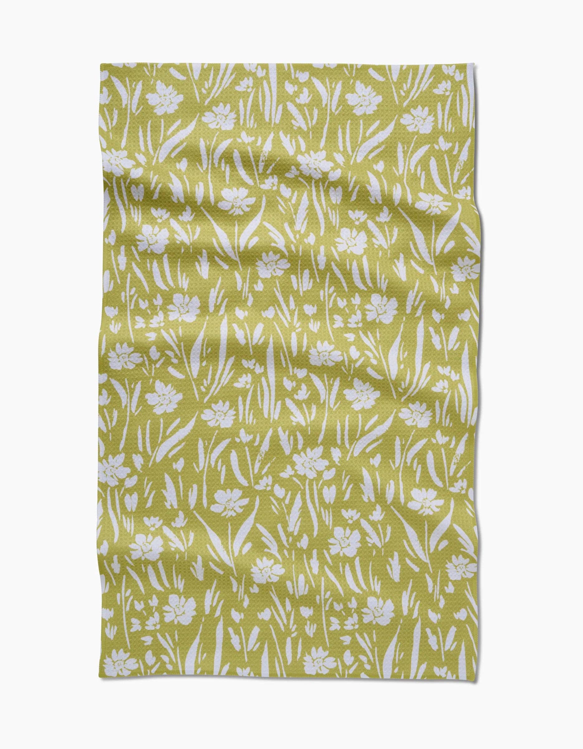 Geometry 'Field of Wildflowers' Kitchen Tea Towel