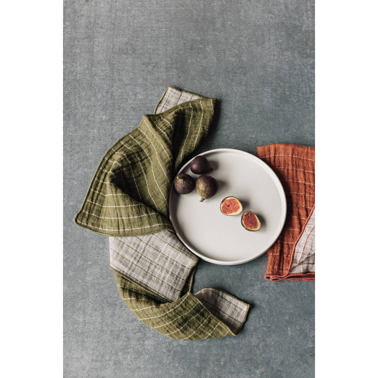 Cinnamon Stick Double Weave Cloth Napkins, Set of 4