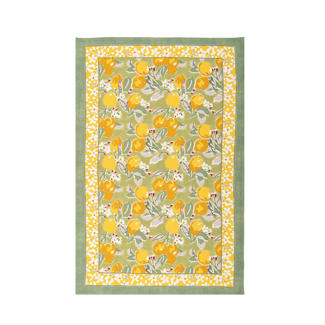 Citron Vert & Yellow Tea Towels 20x30