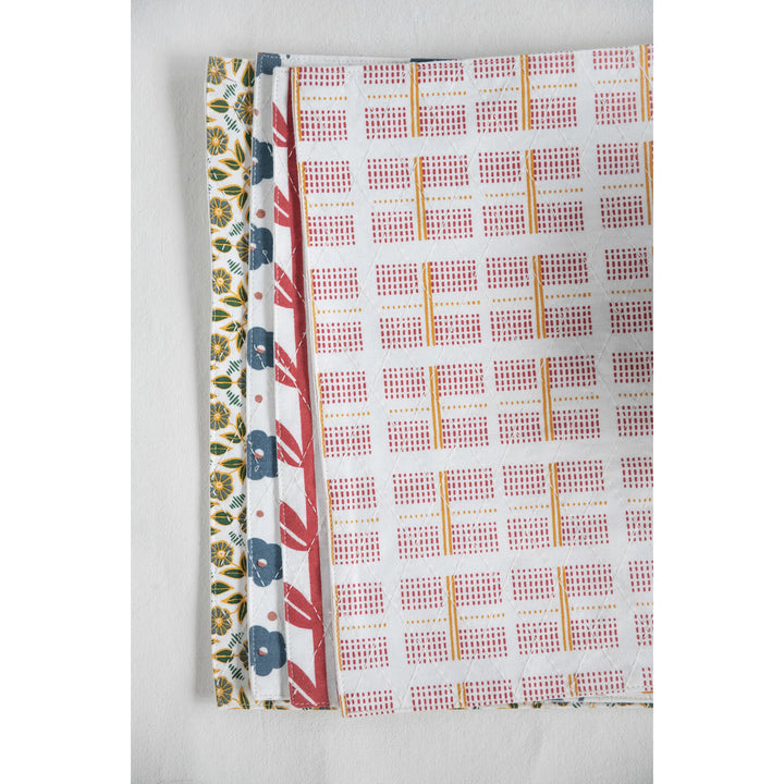 Cotton Printed Placemat, 4 Styles