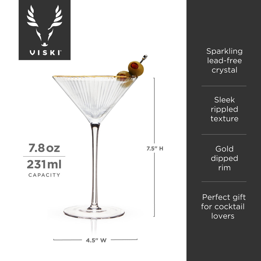 Meridian Martini Glasses (Set of 2)