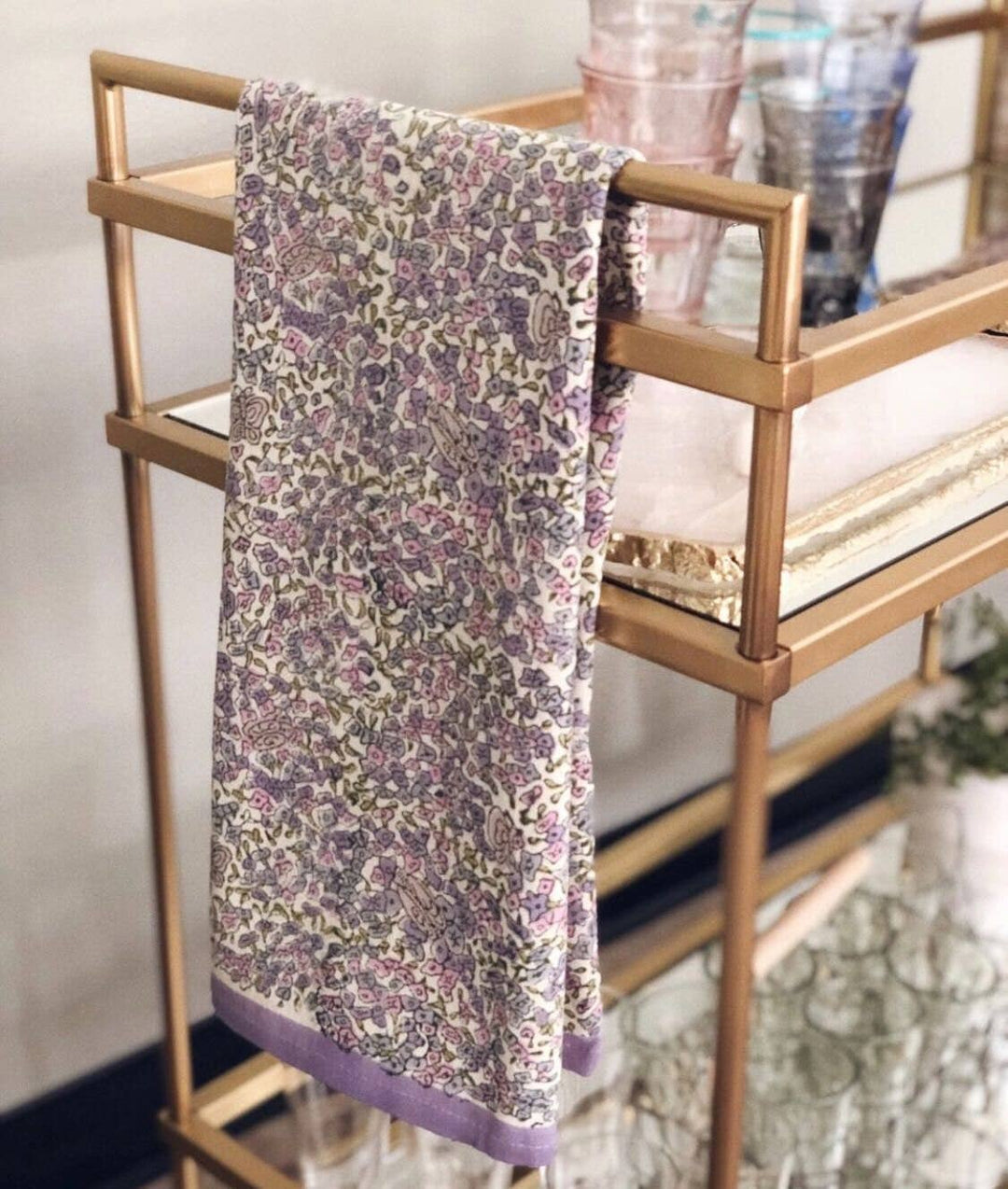 Lavender Purple Tea Towel