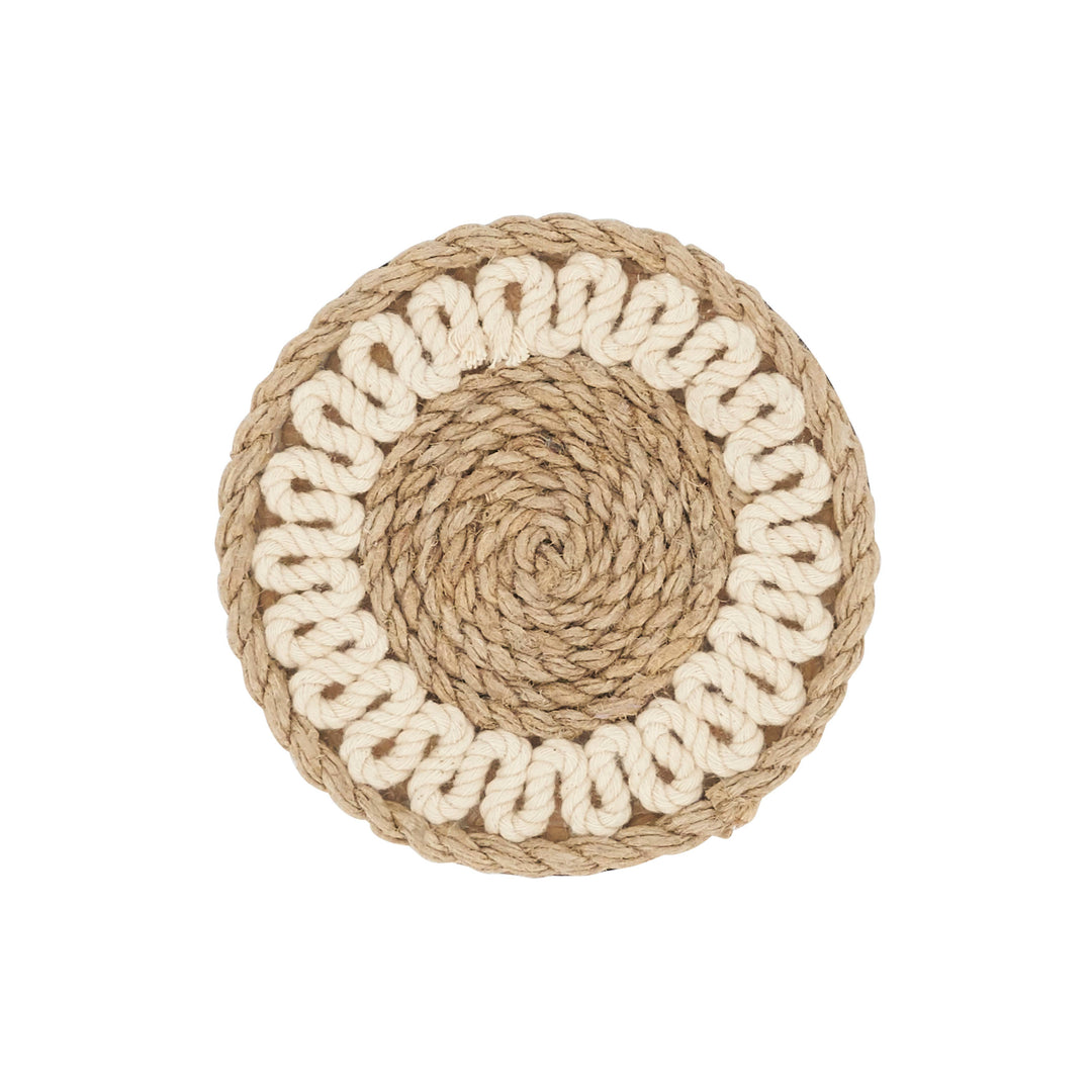 Knotwork Rope Coaster, Set of 4