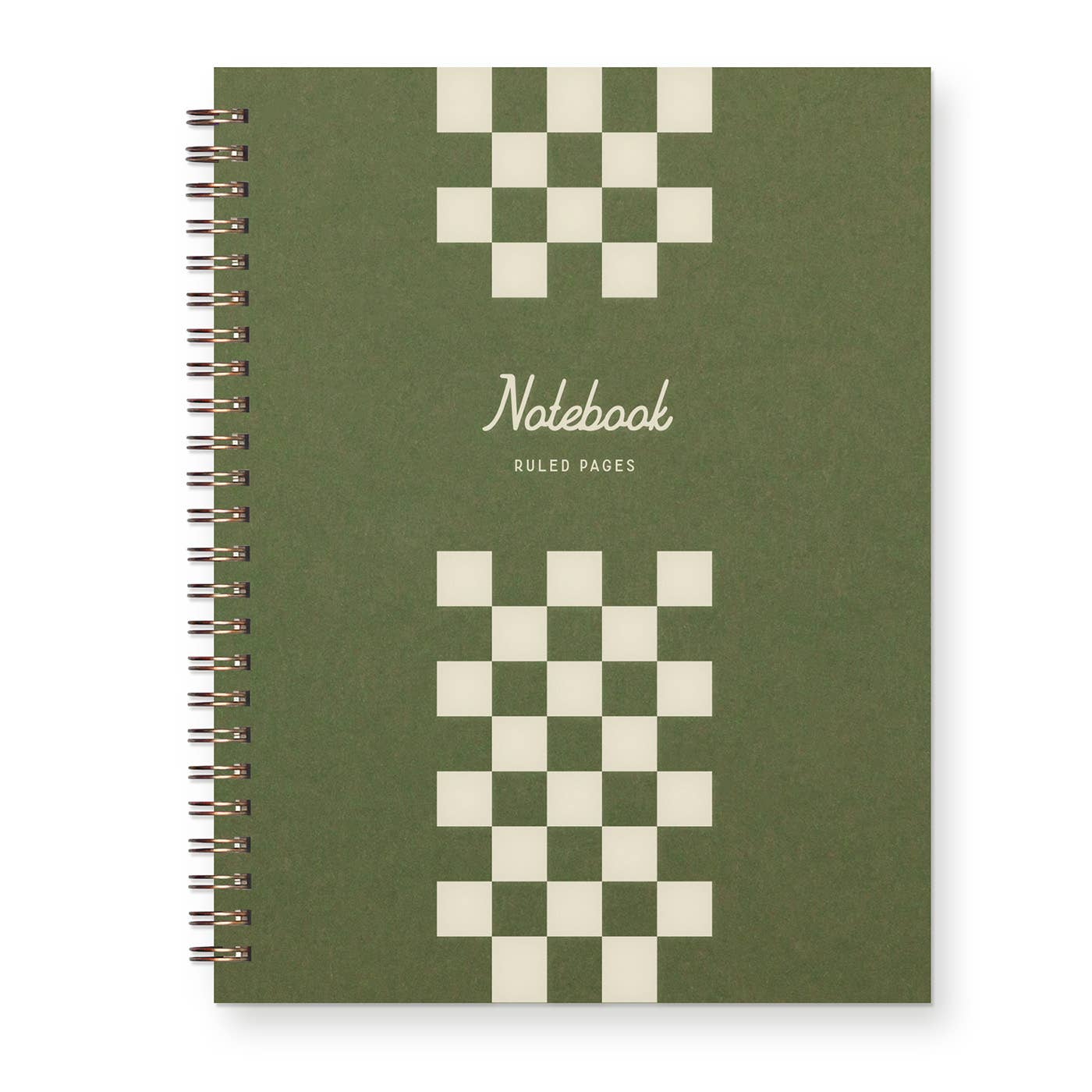 Checkerboard Journal : Lined Notebook
