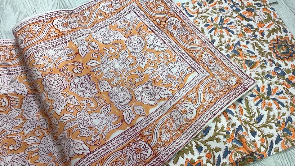 Table Runner 60" Rashmi Orange