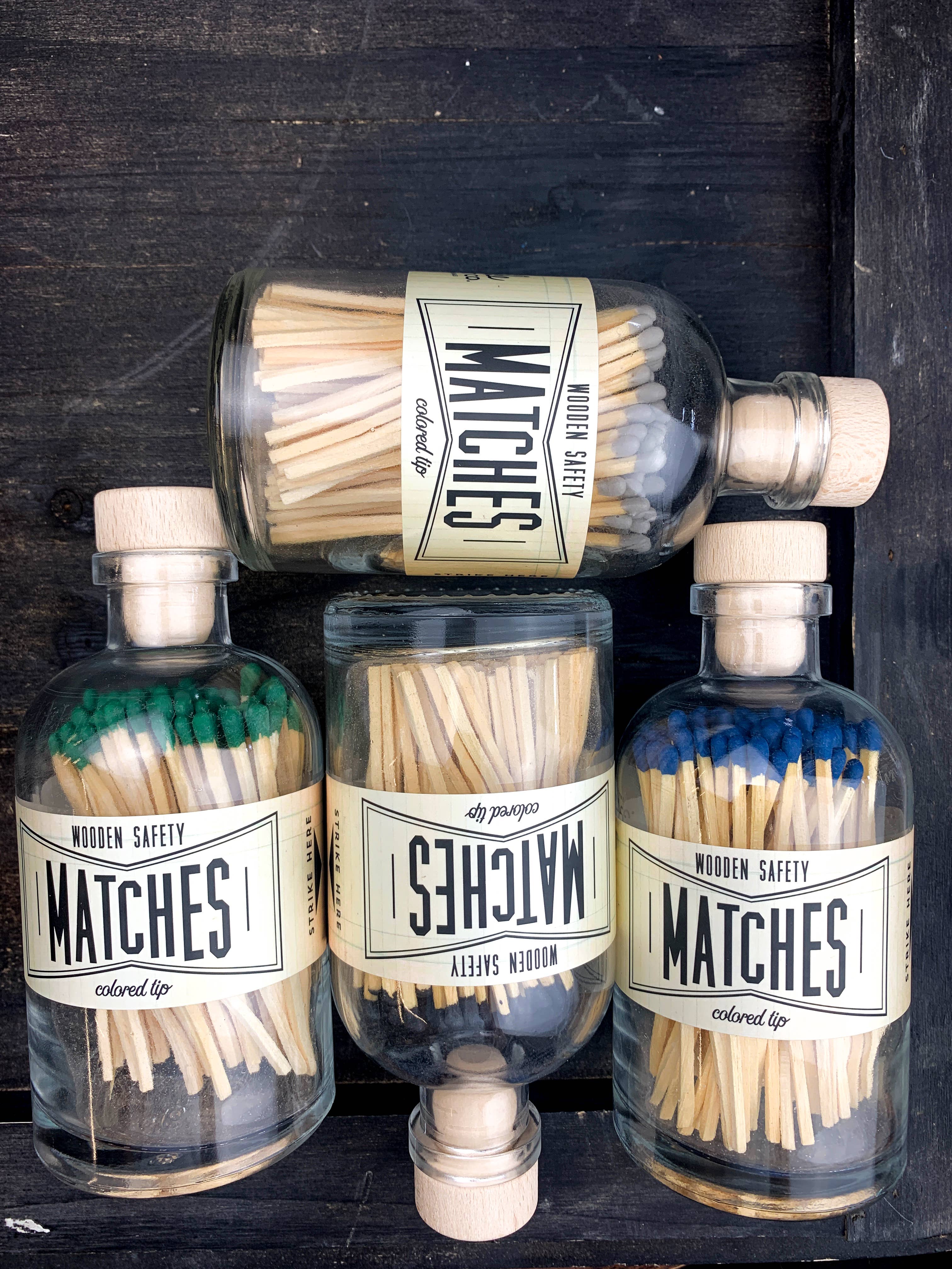 Vintage Apothecary Green Matches