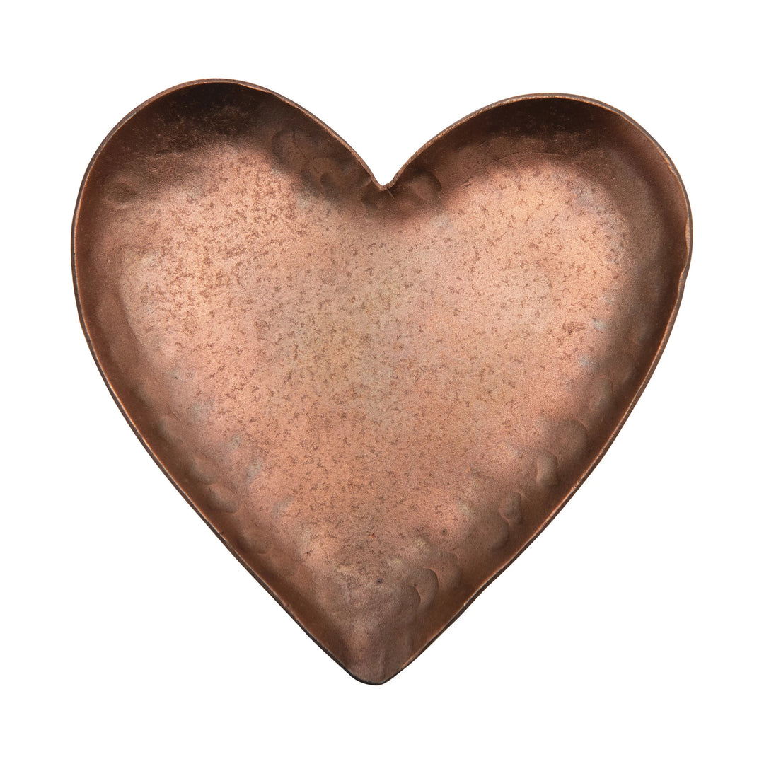Metal Heart Shaped Tray