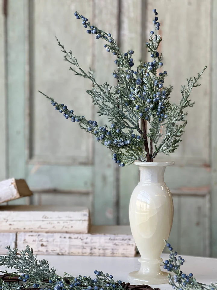 Icy Northwind Juniper Pick - 16"