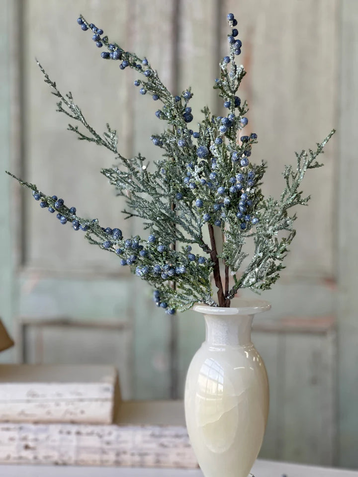 Icy Northwind Juniper Pick - 16"