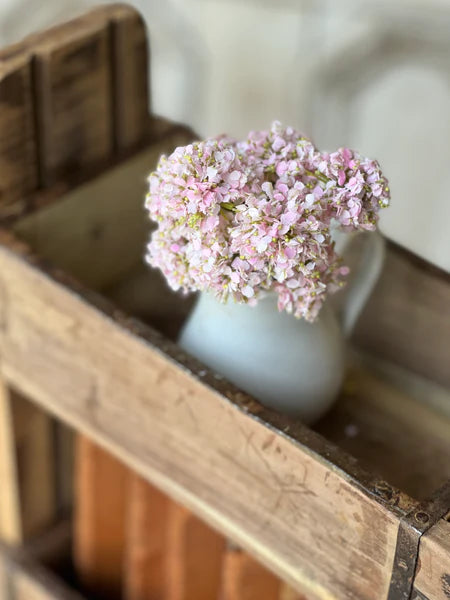 Pink Mayflower Blooms - 8"
