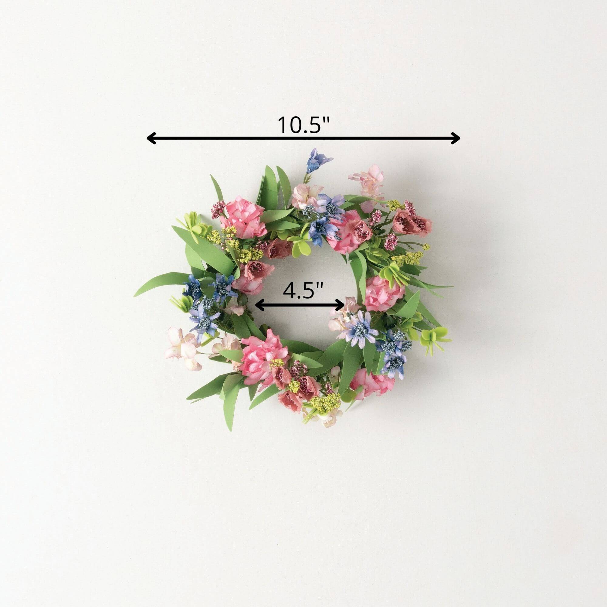 Mixed Spring Ring 4.5", Pink and Blue