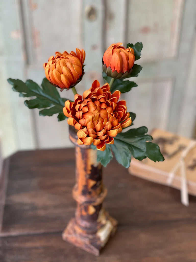 Heirloom Mums, Sandstone - 13"