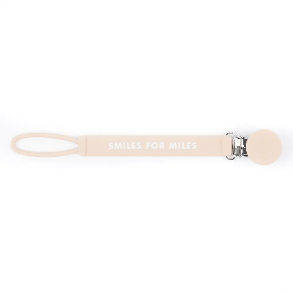 Bella Tunno 'Smiles for Miles' Pacifier Clip