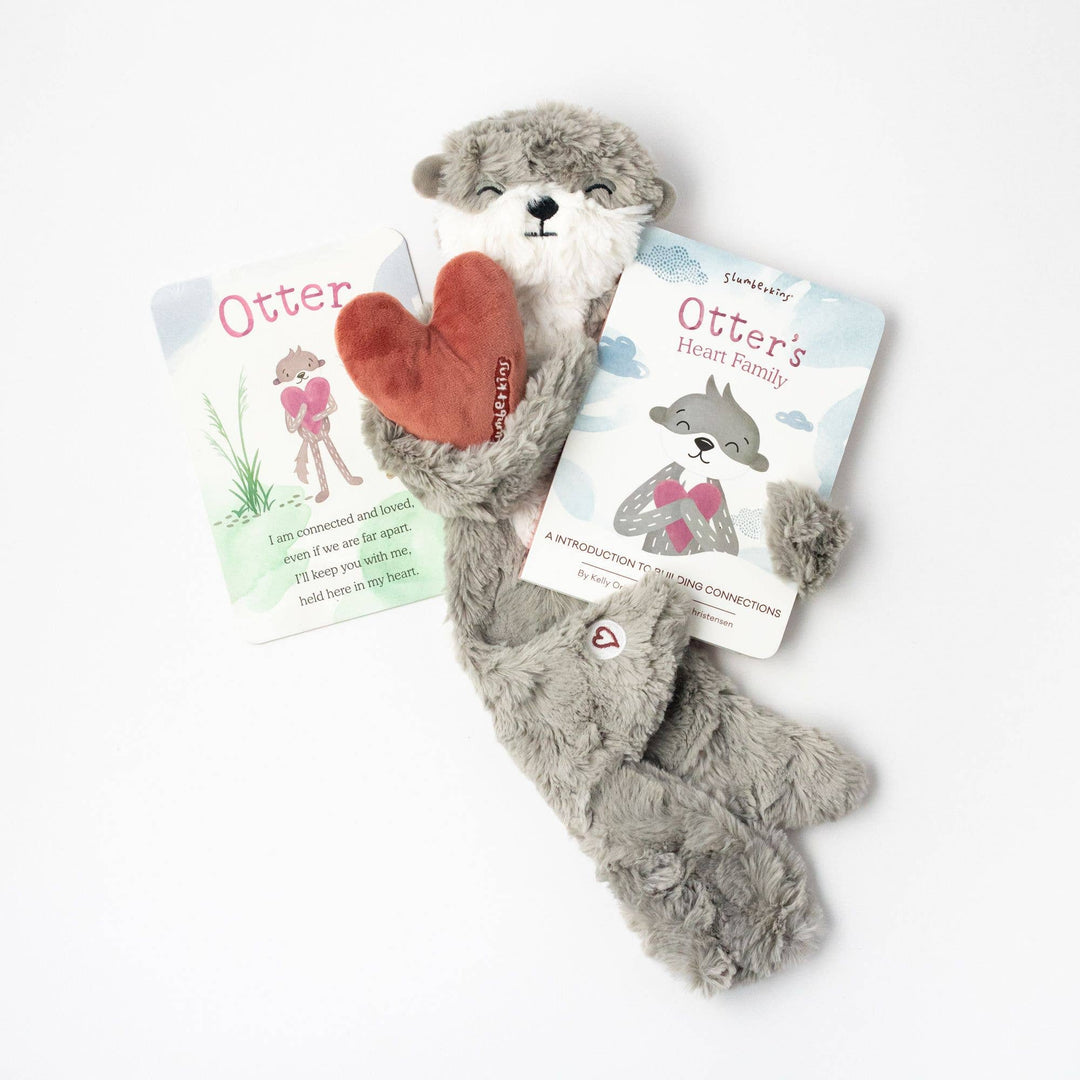 Slumberkins Pebble Otter Snuggler - Family Bonding