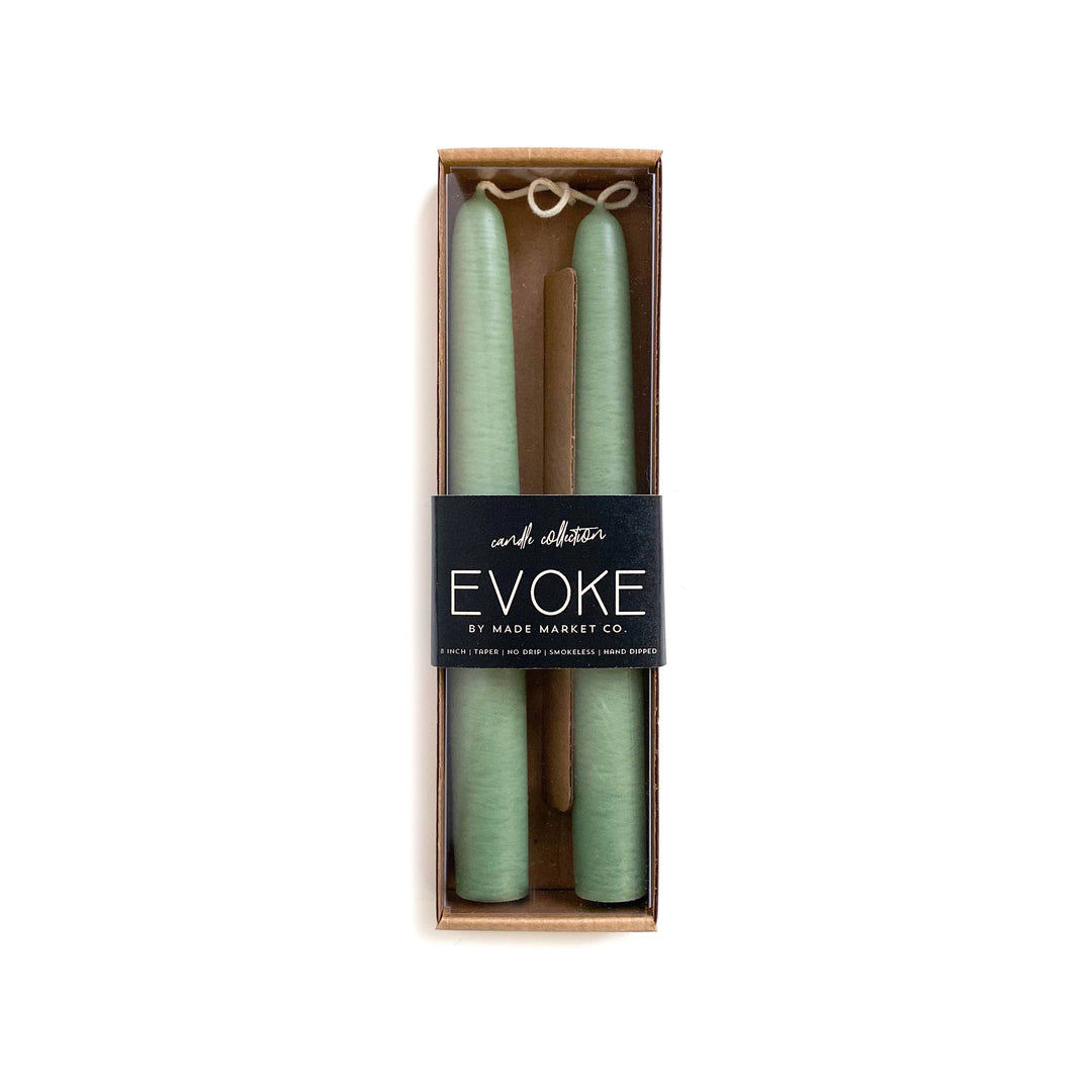 Succulent- Tapered Candles