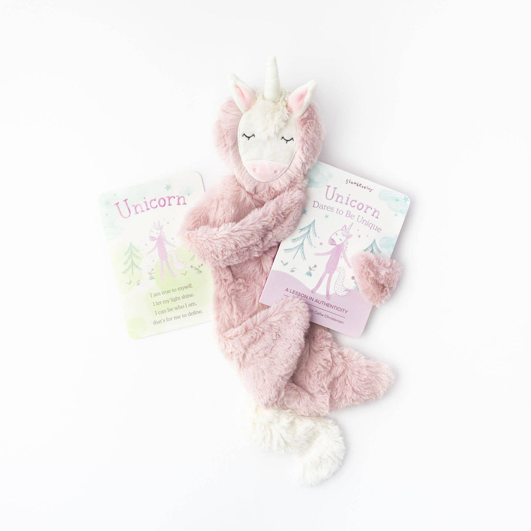 Slumberkins Rose Unicorn Snuggler - Authenticity