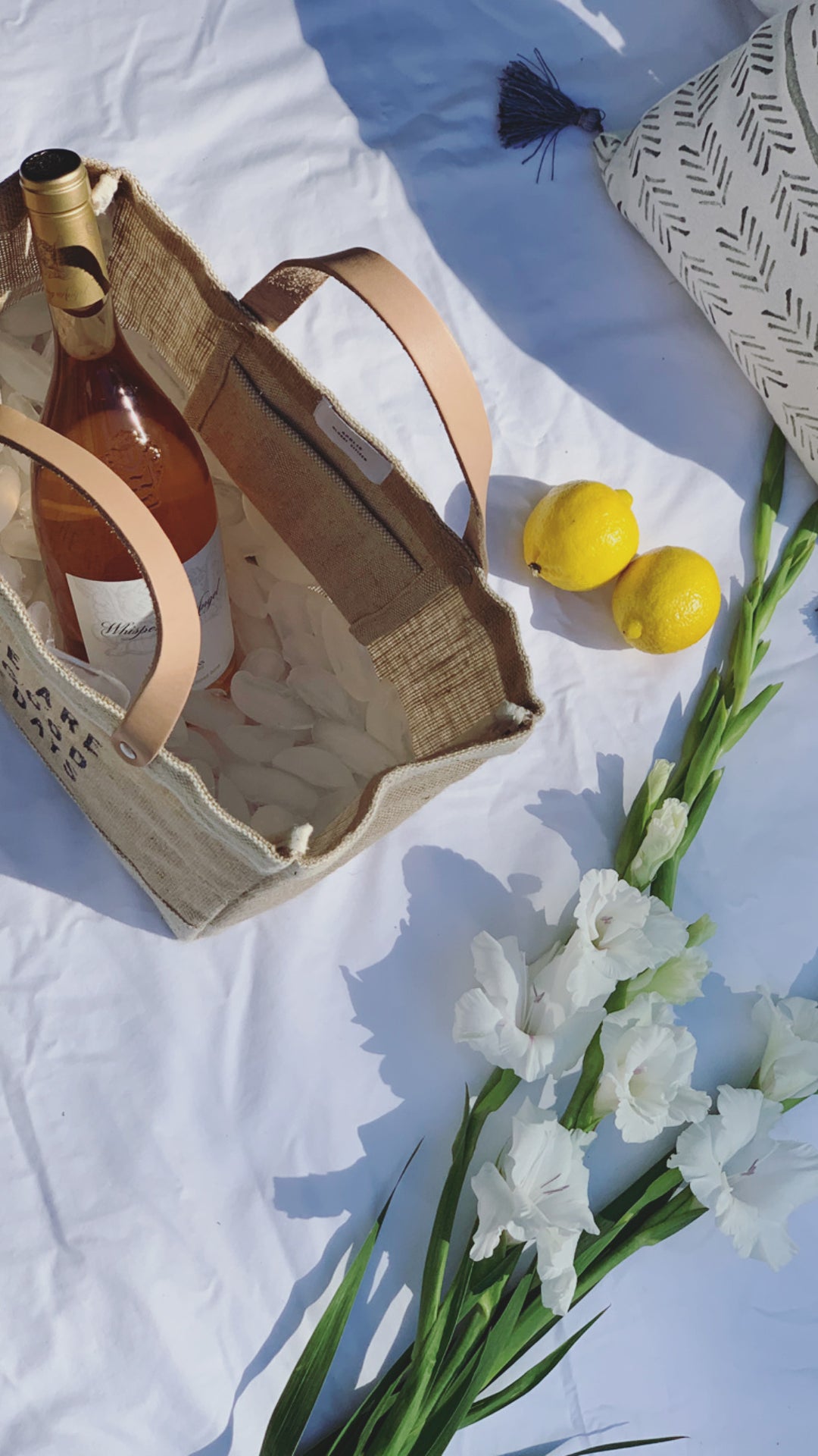 'These Are The Good Old Days' Petite Market Bag