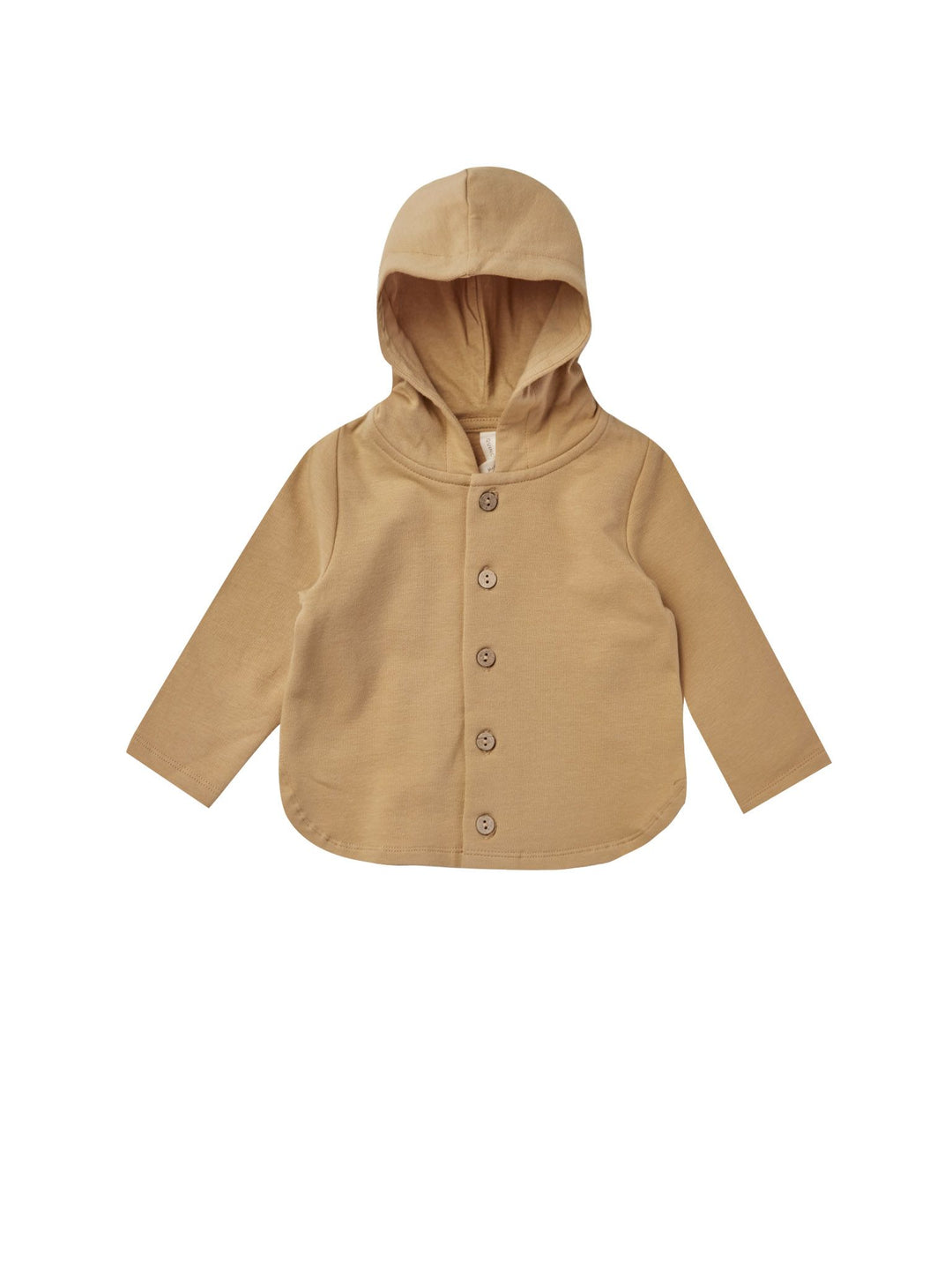 Quincy Mae fleece hoodie | honey