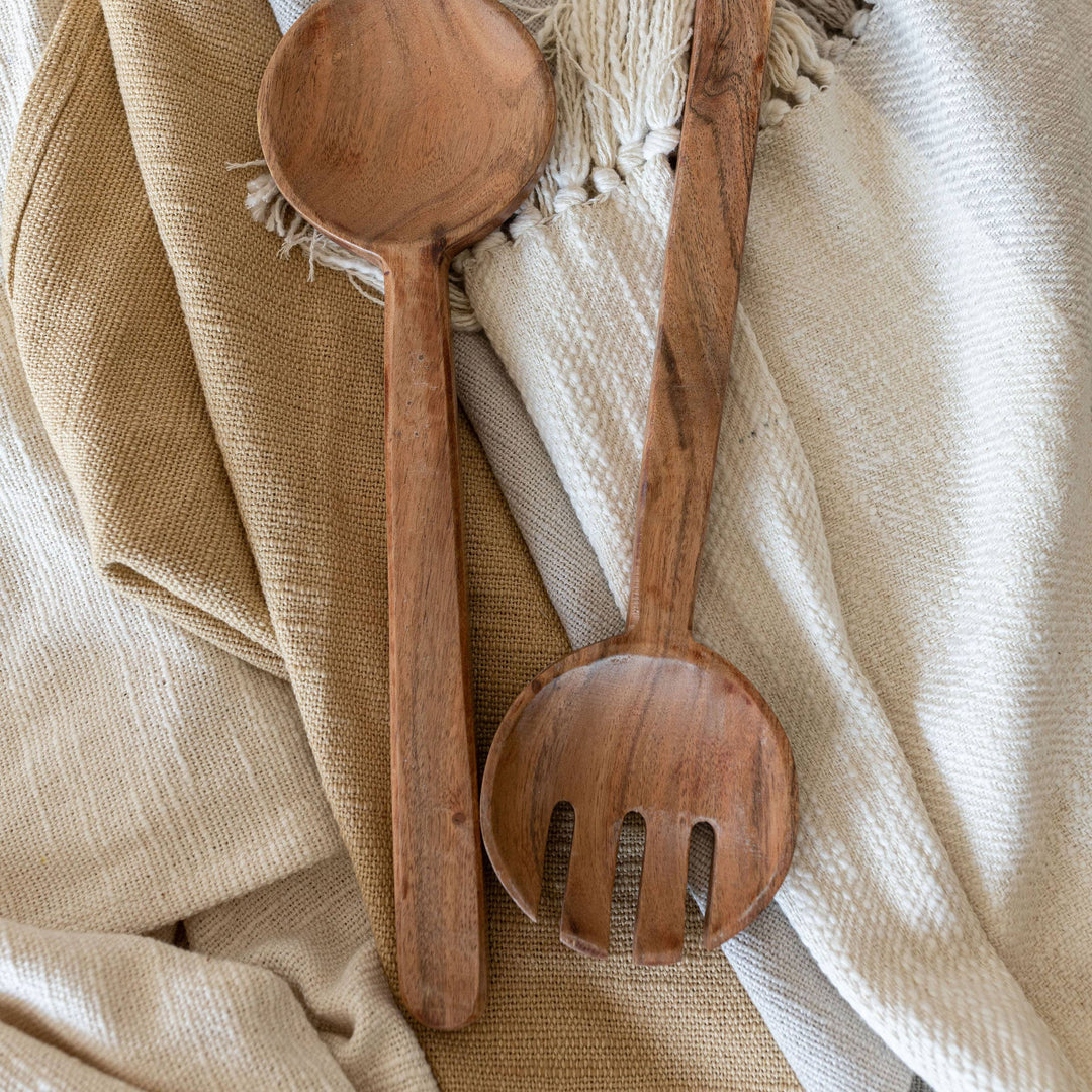 Prairie Serving Utensils, Set of 2