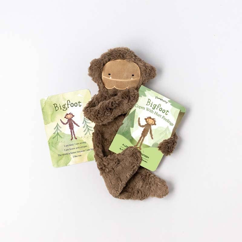 Slumberkins Maple Bigfoot Snuggler - Self Esteem