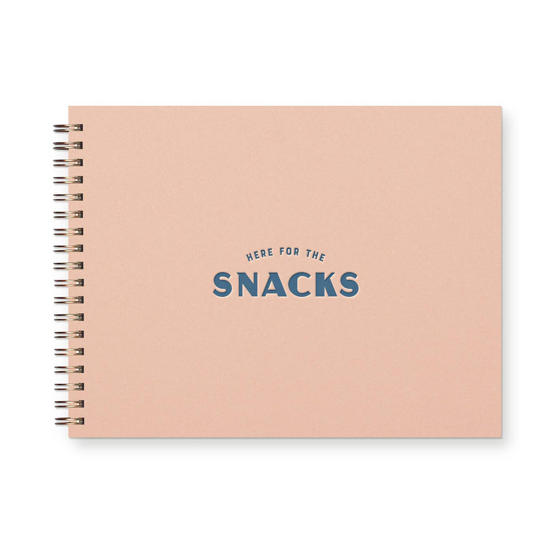 Here For The Snacks Meal Planner