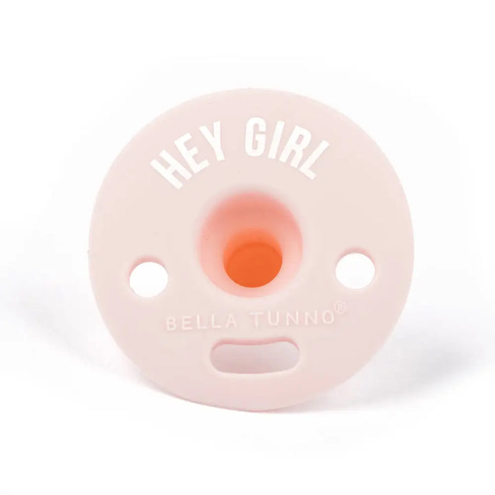 Bella Tunno 'Hey Girl' Bubbi Pacifier