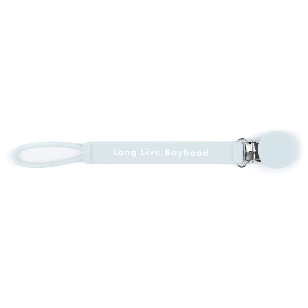 Bella Tunno 'Long Live Boyhood' Pacifier Clip