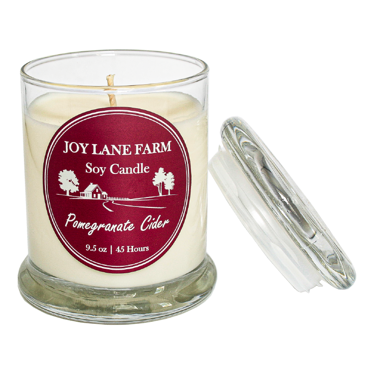 Pomegranate Cider Soy Candle
