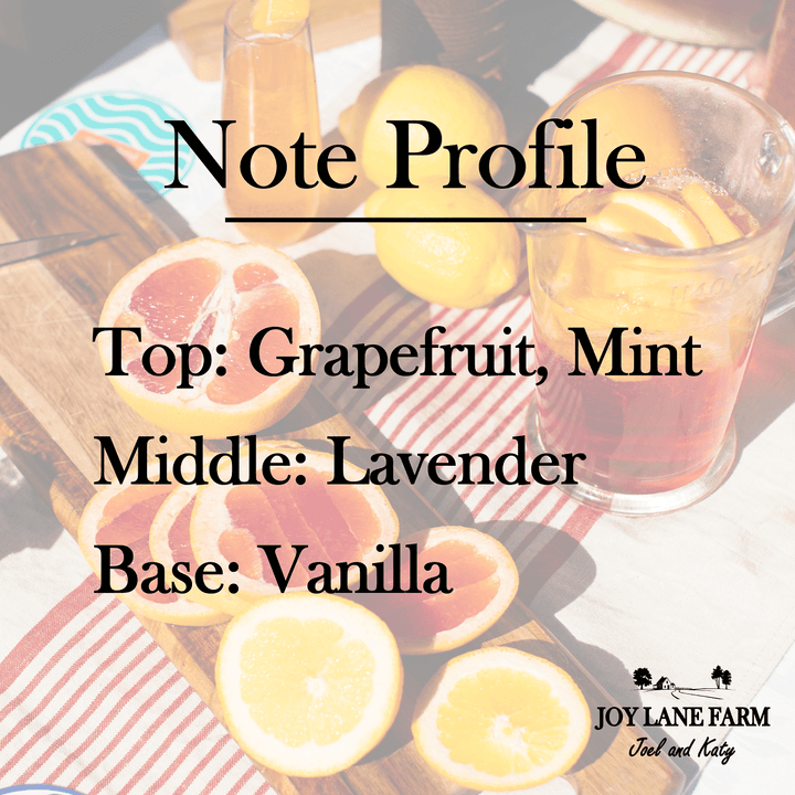 Sweet Summertime Ceramic Candle