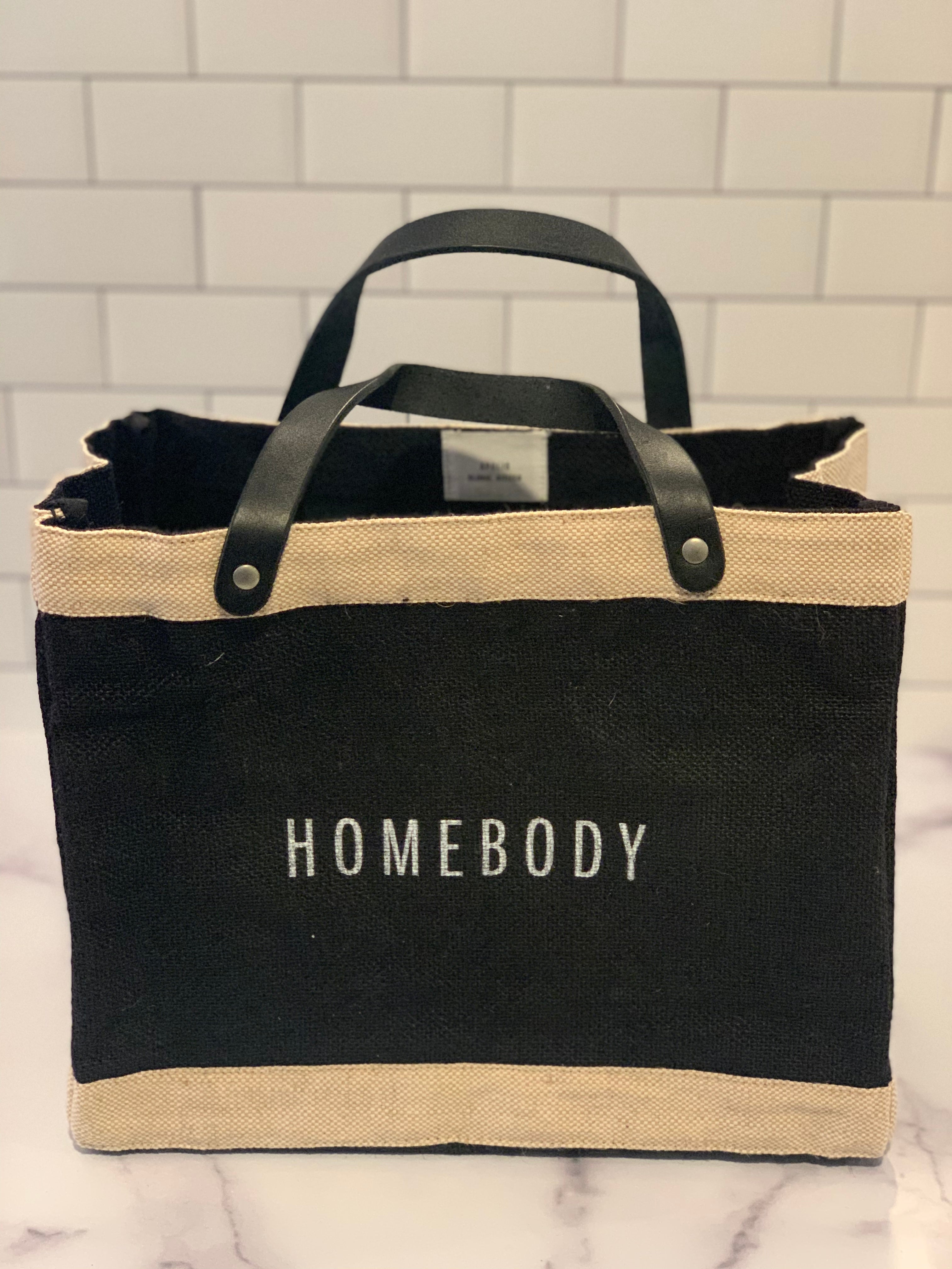 Homebody Petite Market Bag in Black