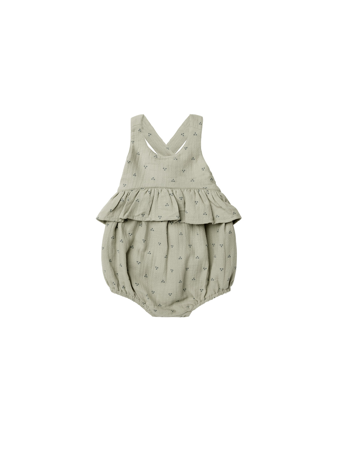 Quincy Mae penny romper | dotty