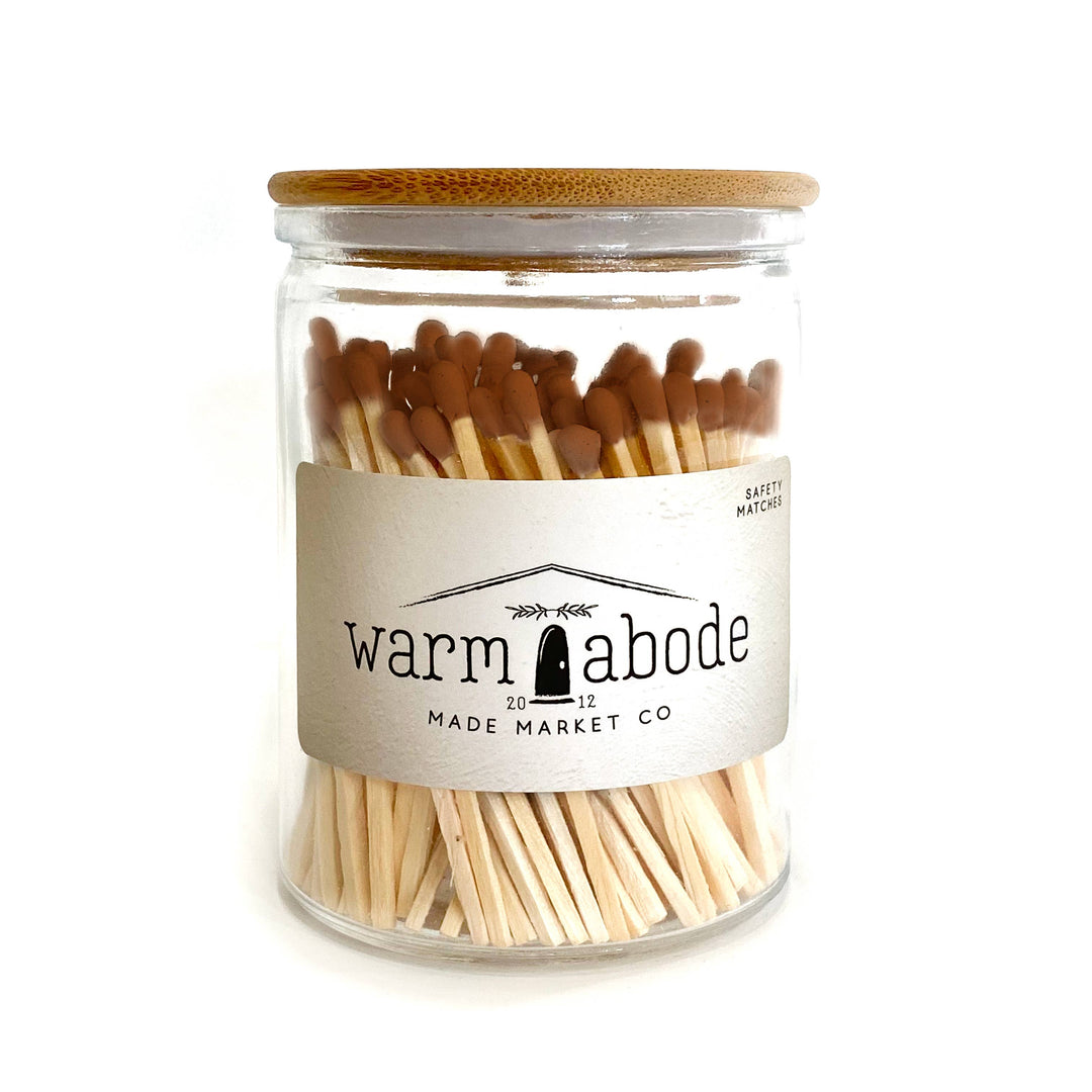 Warm Abode Matches - Camel