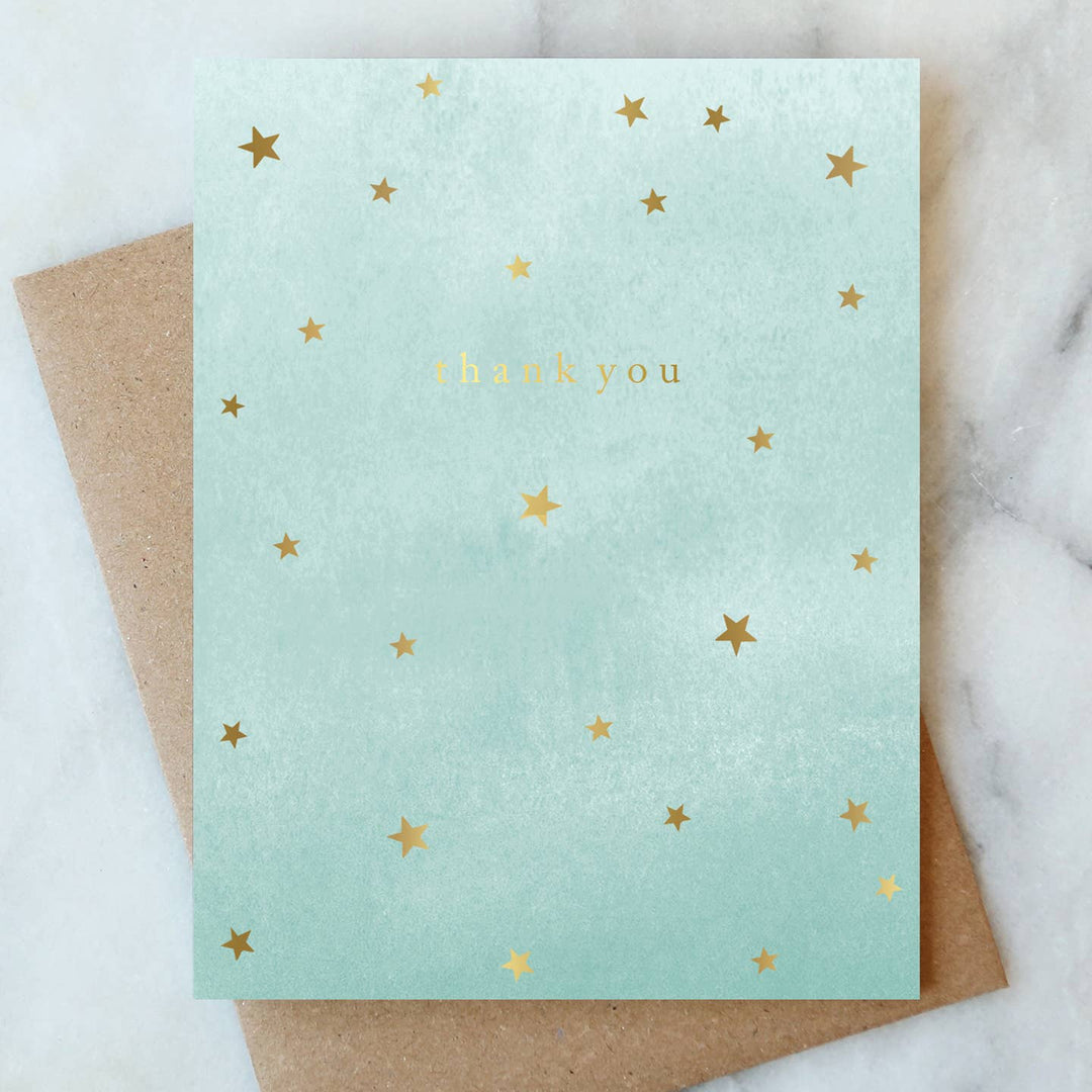 Galaxy Thank You Card