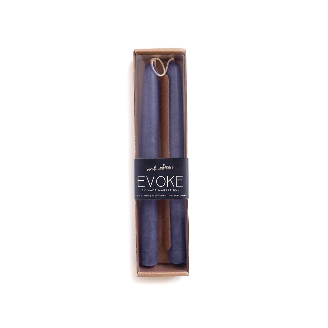 8" Tapered Candles - Amethyst