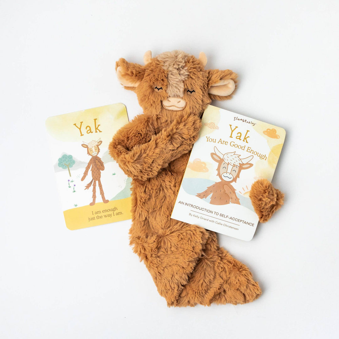Slumberkins Ginger Yak Snuggler - Self Acceptance