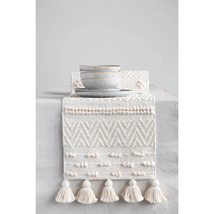 Cotton Blend Table Runner