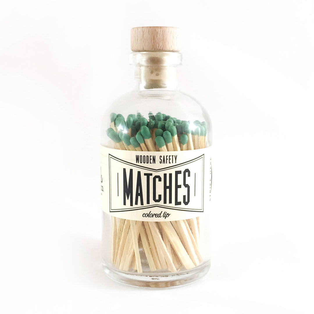 Vintage Apothecary Green Matches