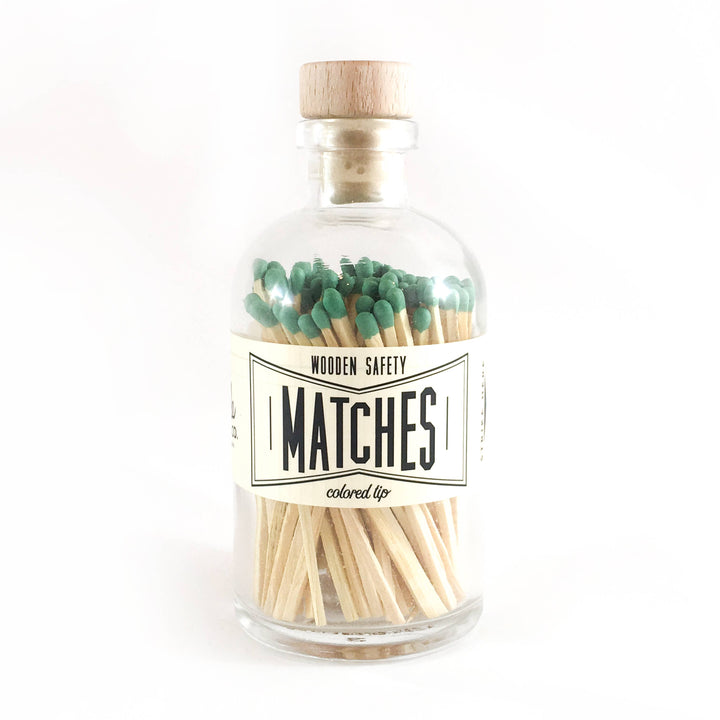 Vintage Apothecary Green Matches