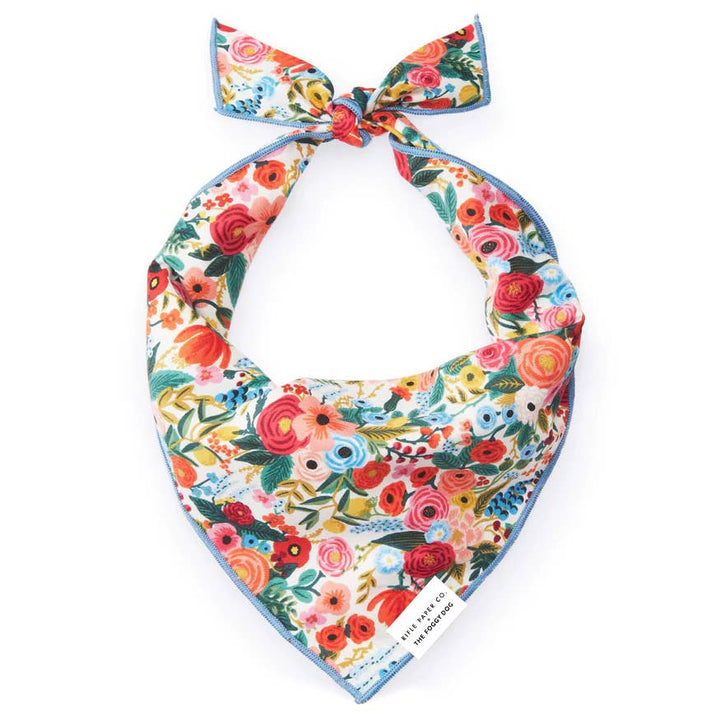 Rifle Paper Co. x TFD Garden Party Spring Dog Bandana
