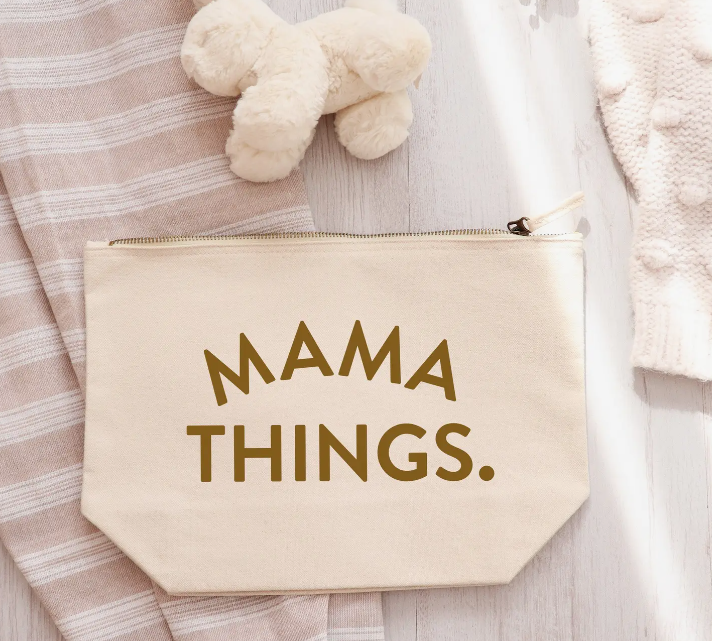 Mama Things Zipped Pouch Bag